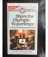 Maxwell House Coffee 1980 Usa Olympic Program Guide Rare Gold Hockey Team - $371.47 MXN