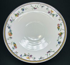 Haviland Limoges France Bordeaux Rose Pattern Set of 9 Saucers MINT - $44.55