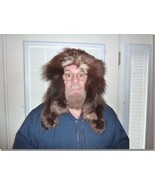 (AK-Hat-1) Mountain Man taxidermy Wolverine fur hat full pelt Trapper wo... - $1,834.03 CAD