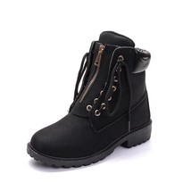 Cuculus Motocycle booties Women Boots Botas Female Womens Ankle Boots Square Hee - £39.44 GBP