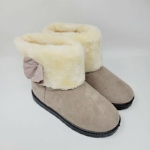 beige ankle boots Girls Teen Slippers Size 4 New - £17.38 GBP