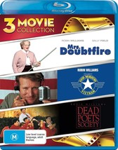 Dead Poets Society / Good Morning / Mrs Doubtfire Blu-ray | Region Free - £14.45 GBP