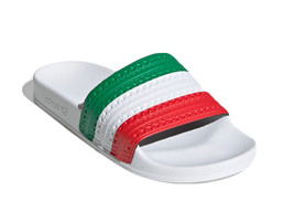 NWT Adidas Originals adilette Italy/italia Slides Sandals Men&#39;s Size 5 G55378 - £40.77 GBP