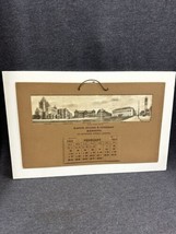 Rare 1907 Original Calendar Boston Mass - Copley Square - Baker Ayling Bankers - £174.56 GBP