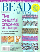 Bead &amp; Button Magazine Feb 2010  Issue 95 - Basic Techniques, Budget Bra... - $6.50