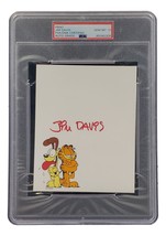 Jim Davis Firmado O 4x6 Garfield Foto PSA/DNA Joya MT 10 - £231.32 GBP
