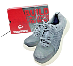 WOLVERINE Women&#39;s Shoes Size 8 Work &amp; Play Medium Gray Bolt Dura Shocks Sneakers - £22.33 GBP