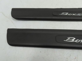 02 Porsche Boxster S 986 #1288 Trim Pair, Door Sill Scuff Plate Boxster S Scribe - $98.99