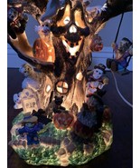 16 1/2&quot; Size Haunted Halloween Lighted Tree w/ Characters Monster Tree C... - €129,37 EUR