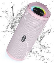HEYSONG Portable Bluetooth Speaker, Waterproof Wireless Shower Speakers with - £38.48 GBP