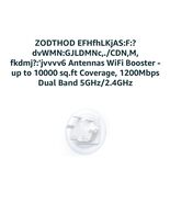 WiFi Extender 6 Antenna Booster for Home 2023 1200Mbps - $231.76 MXN