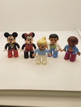 Lego Duplo 5 Lot  Mini Figure  Mickey Mini Mouse and 3 other Figures 1803/10 - £9.32 GBP