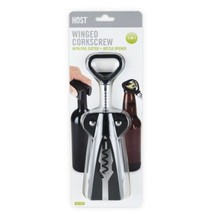 Winged Corkscrew by HOST With Foil Cutter and Bottle Opener - $19.34