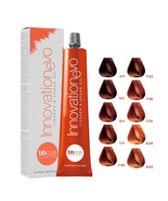 BBCOS Innovation Evo - Linseed &amp; Argan Oil Hair Color - Copper, 3.4 Oz. - £20.76 GBP