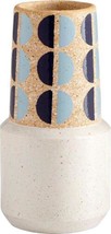 Vase Cyan Design Canyon Bohemian Tulip Multi-Color Ceramic - £151.05 GBP