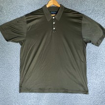 Brooks Brothers Polo Shirt Adult Extra Large Olive Green Preppy Casual G... - $24.38