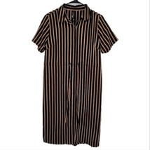 Knot Sisters striped midi dress Size M - £31.02 GBP