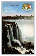 Horseshoe Falls From Goat Island Niagara Falls NY New York UNP DB Postcard T20 - £1.54 GBP