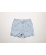 Vtg 90s Streetwear Womens 10 Petite Faded Denim Jean Shorts Jorts Blue C... - $54.09 CAD