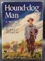 Fred Gipson HOUND--DOG MAN 1949 First edition Hardcover DJ Film YA Country Texas - £17.97 GBP