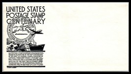 1947 US Cover - United States Postage Stamp Centenary Cachet C9 - £2.33 GBP