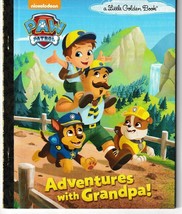 Adventures With Grandpa! (Paw Patrol) Little Golden Book - £4.53 GBP