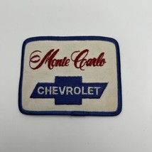 Vintage Chevrolet Monte Carlo Patch Sew On Stitched Car Culture Vehicle - $15.16