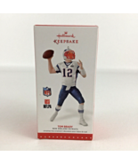Hallmark Keepsake Ornament Football NFL New England Patriots Tom Brady N... - £78.18 GBP