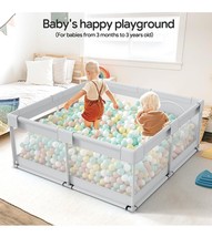 Baby Playpen for Babies &amp; Toddlers 47x47” small - £29.88 GBP