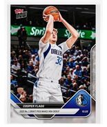 2025 Topps NOW Cooper Flagg RC NBA Debut Dallas Mavericks Basketball Card 6 - $15.83