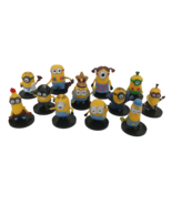 12 Pcs Minions Action Figures 4-5 cm - $41.55 CAD