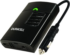 Duracell Power Drinvp150 Portable Power Inverter, 150 Watt Peak (130W, Black - £34.59 GBP