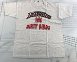 Vintage Atlanta Falcons T Shirt Large Light Heather Grey The Dirty Birds - $19.79