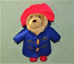 2005 Paddington Bear Plush 11&quot; Teddy Augusta Du Bay Blue Felt Coat Red Hat Boots - £20.53 GBP