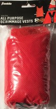 Franklin Youth Football Scrimmage Vests, 4 Pack, Red - $12.95