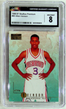 1996-97 Skybox Premium Allen Iverson #85 Basketball Card - CGC NM/MINT 8 - £10.95 GBP