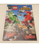 2017 Marvel Lego Super Heroes Mini 6.5&#39;&#39; x 5&#39;&#39; Comic Book - €7,64 EUR