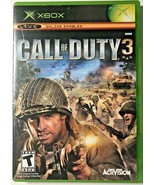 Call of Duty 3 (Microsoft Xbox, 2006): GAME AND CASE: World War 2 FPS - £5.42 GBP