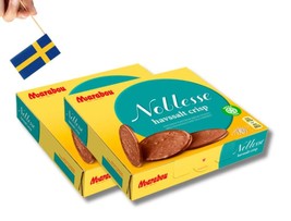 2 Boxes of Marabou Noblesse Havssalt (sea salt) Crisp 150g (5.29 Oz) Cho... - $17.90