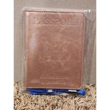 Rose Gold Passport and Vaccine Card Holder - $7.00