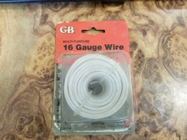 16 GAUGE WIRE White 25 FT EACH PRIMARY AWG STRANDED COPPER POWER REMOTE - £4.58 GBP