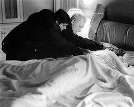 Max von Sydow and Jason Miller and Linda Blair in The Exorcist bed scene 16x20 C - $69.99