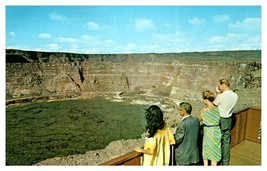 Halemaumau Crater and Look Out Hawaii Postcard Posted 1966 - £8.87 GBP