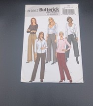 Uncut Butterick# B4662 Womens Sz 8-10-12-14 Multi Classic Pants Sewing Pattern - £2.96 GBP