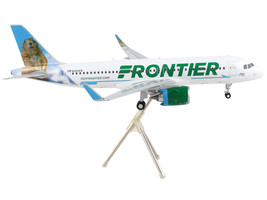 Airbus A320neo Commercial Aircraft &quot;Frontier Airlines - Poppy the Prairie Dog&quot; W - £99.09 GBP