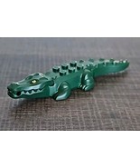 Lego ALLIGATOR CROCODILE Animal -Dark Green Yellow Eyes- 18904 - €8,46 EUR