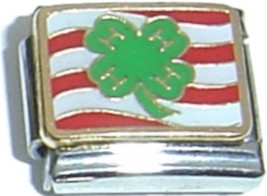 4H Clover Italian Charm - £6.98 GBP