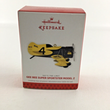 Hallmark Keepsake Ornament Sky&#39;s The Limit #17 Gee Bee Sportster Model Z 2013 - £27.06 GBP