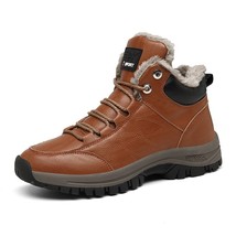 Men Hiking Shoes Waterproof Leather Shoes Climbing &amp; Fishing Shoes New Popular O - $60.79