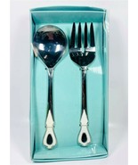 Minorisms Classique Blanc et Noir Poignée 2 Pièce Salade Serveur Ensembl... - $47.10 CAD